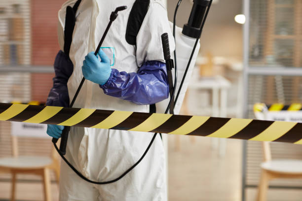 Professional Blood Cleanup technician working in Marion, IA